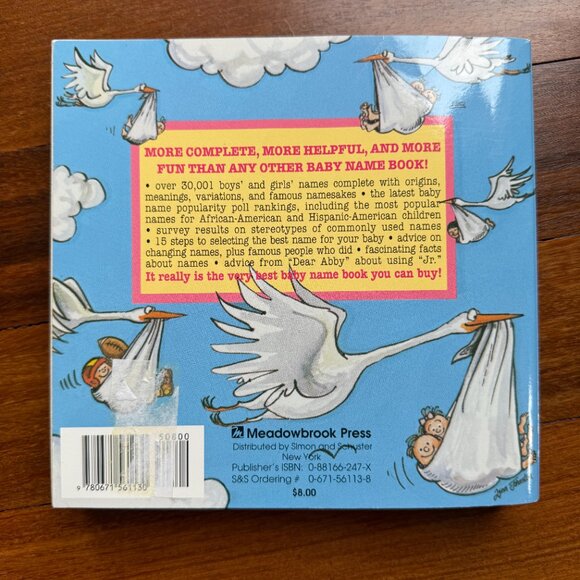 The Very Best Baby Name Book in the Whole World by Bruce Lansky - Picture 6 of 6